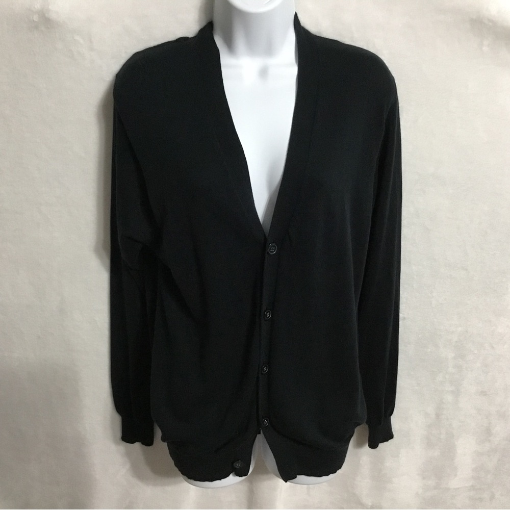 American Blue Grandfather Cardigan S
